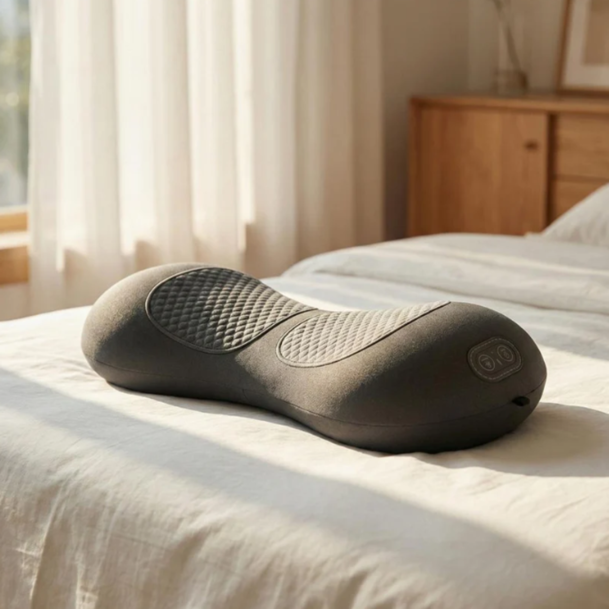 B&B Back Relief Massager | Heat, Traction & Deep Tissue Support for Back Pain