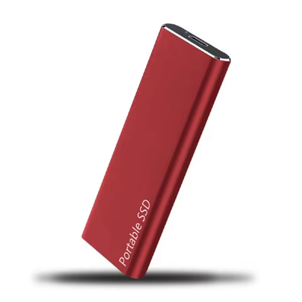 Portable 4 TB External SSD with USB-C Connection Compact Data Storage Device