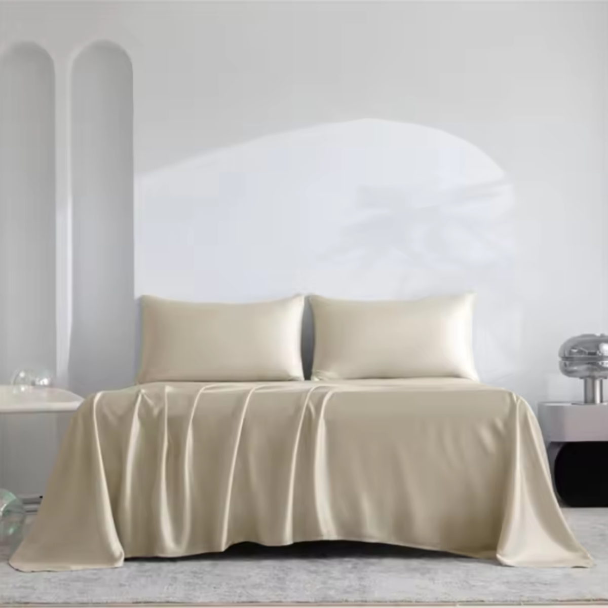 B&B Cooling Bed Sheet Set — Breathable & Soft for a Cooler Night's Sleep