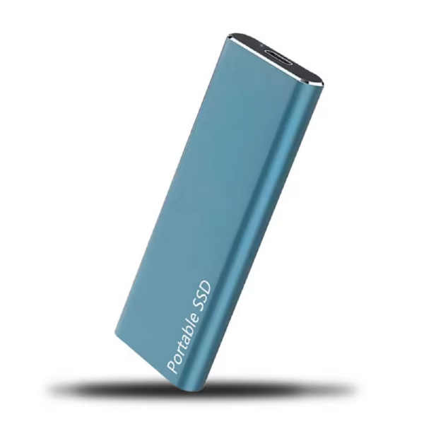Portable 4 TB External SSD with USB-C Connection Compact Data Storage Device