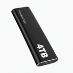 SSD externe 4TB - Disque de stockage portable USB-C pour PC, Mac et ordinateur portable