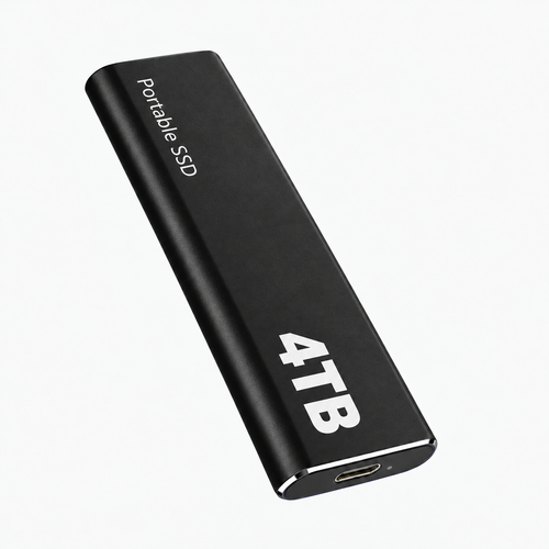 4TB külső SSD – hordozható USB-C tárolómeghajtó PC-hez, Mac-hez és laptophoz