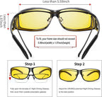 Polarized Night Driving Glasses for Glare Reduction Lightweight and Ideal for Low Light Conditions