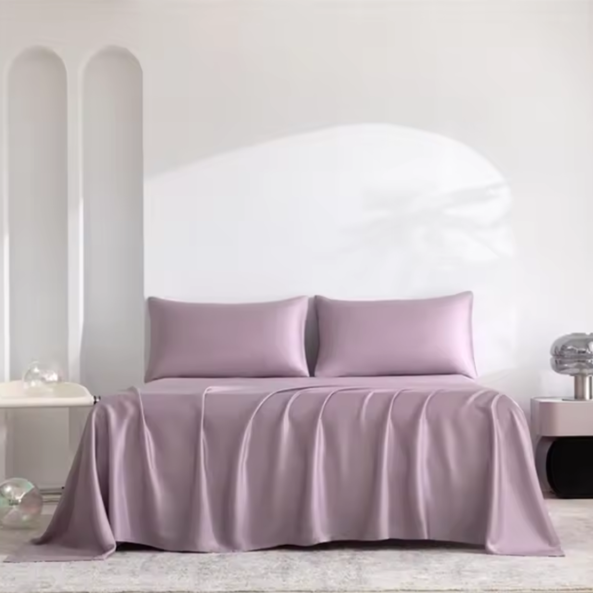 B&B Cooling Bed Sheet Set — Breathable & Soft for a Cooler Night's Sleep