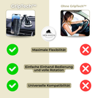 Car Phone Holder with Strong Suction and 360° Rotation for One-Handed Use and Universal Compatibility