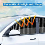 Pare-soleil magnétiques pour vitres de voiture avec protection contre les UV et écran d’intimité