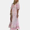 Women's Boho Maxi Dress Relaxed Elegant Style