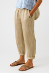 Women's Cropped Straight Leg Pants Relaxed Fit