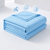 Cooling Blanket, Breathable Summer Bedding, Moisture Wicking Throw