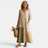 Women's Relaxed Midi Dress with Pockets