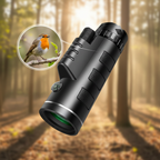 Télescope monoculaire compact et léger 500X Pro haute résolution, avec traitement multicouche FMC, design étanche et antibuée, optimisé pour la vision nocturne, pour l’astronomie et les activités en plein air