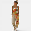 Women's Floral Jumpsuit Relaxed Summer Fit