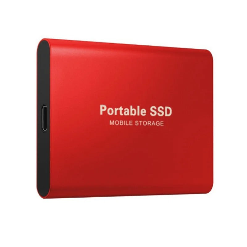 Portable External SSD with USB Cable High Speed Data Storage Device
