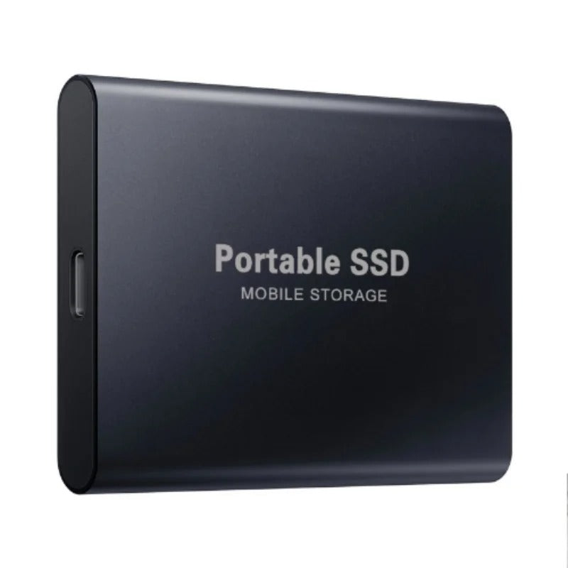 Portable External SSD with USB Cable High Speed Data Storage Device