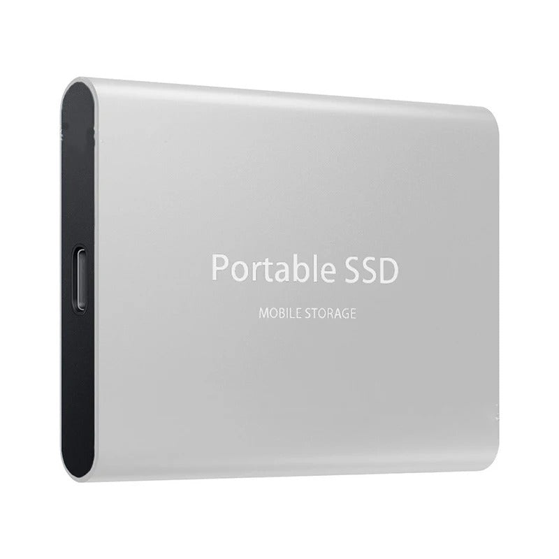 Portable External SSD with USB Cable High Speed Data Storage Device