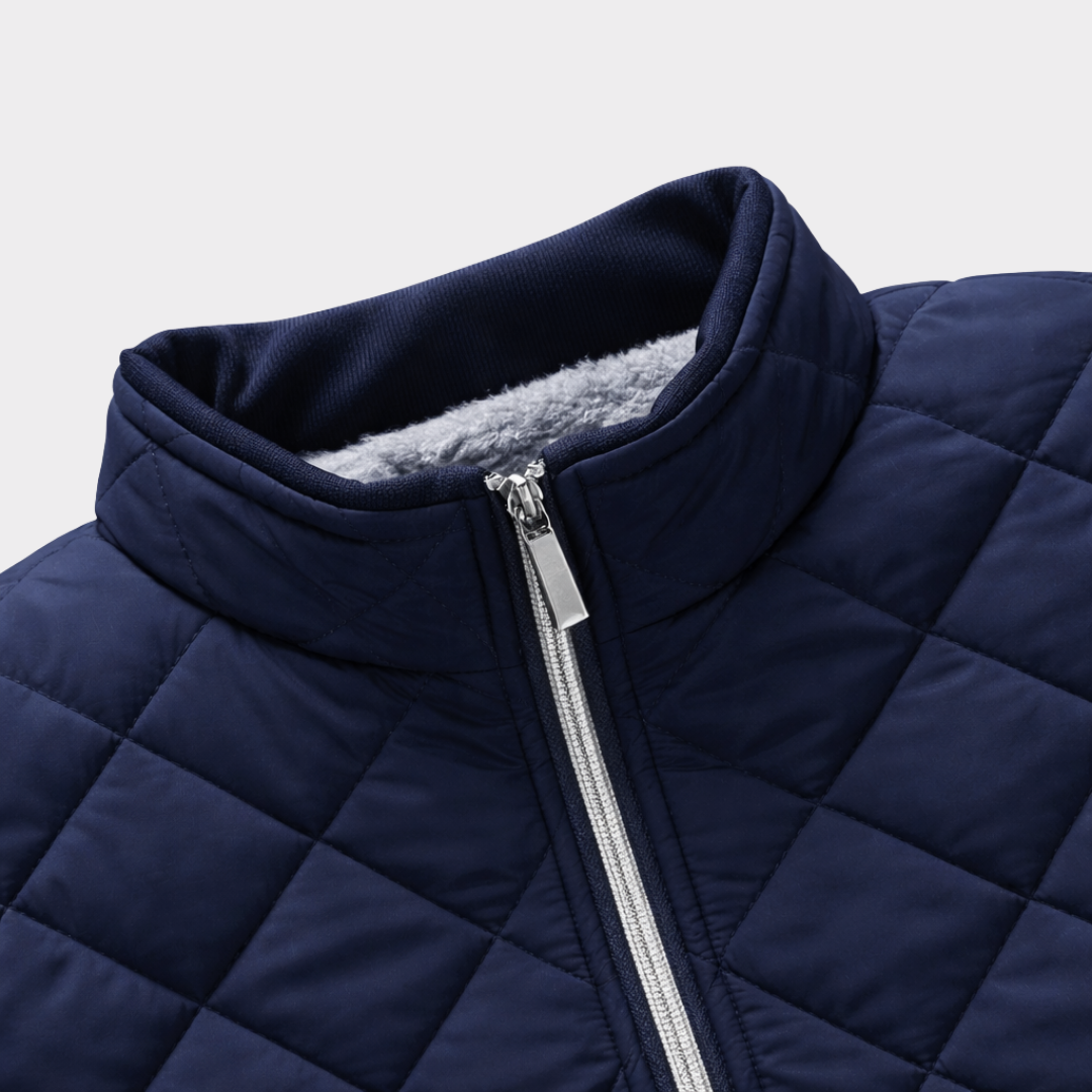 Men's Quilted Jacket for Reliable Warmth and Stylish Versatility