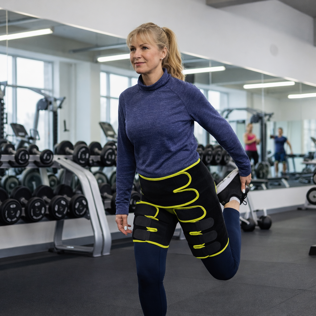 B&B B&B Hip & Thigh Support Band – Adjustable Compression Wrap for Comfort & Daily Support