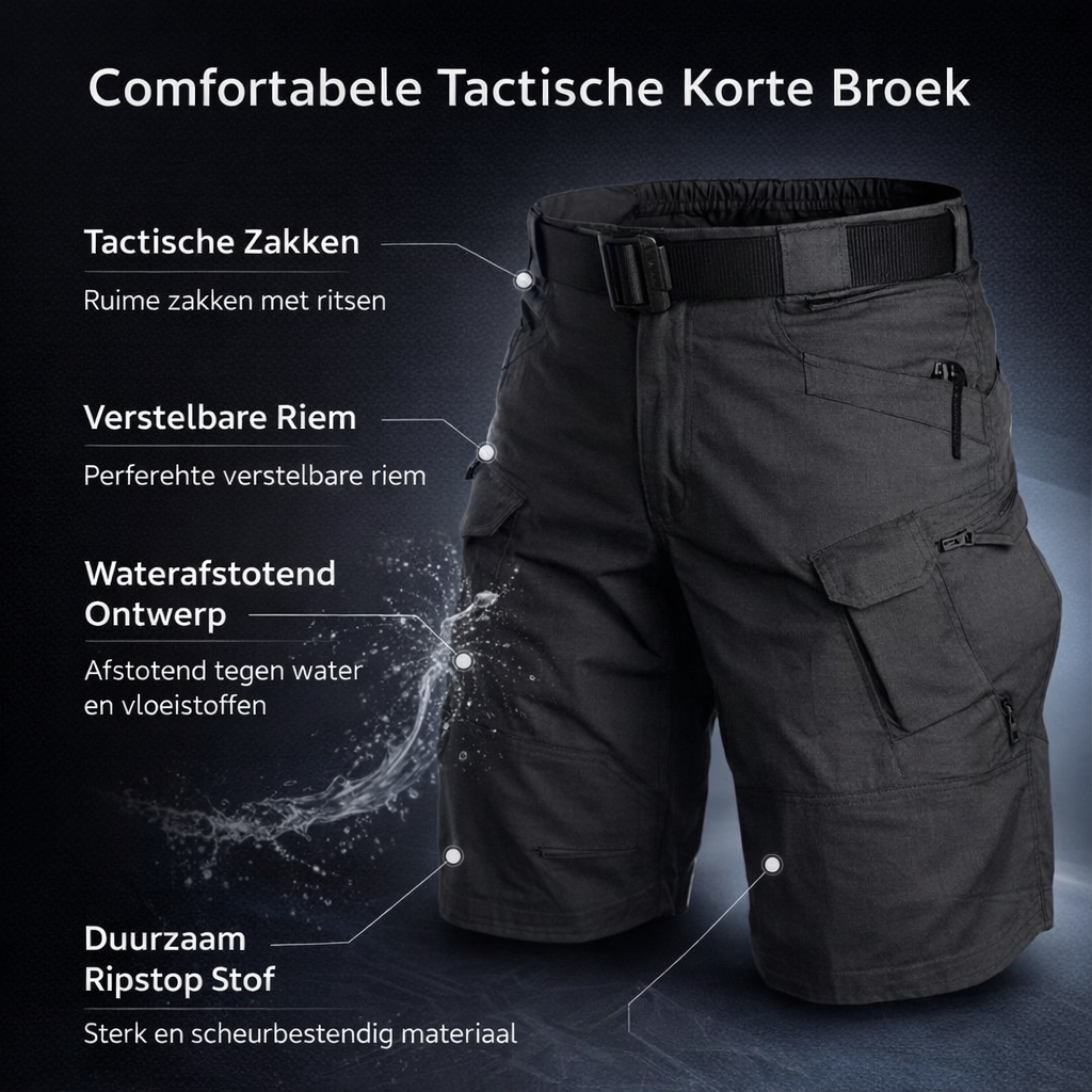 Maverick Men's Cargo Shorts - Durable and Stylish Outdoor Shorts with Multiple Pockets