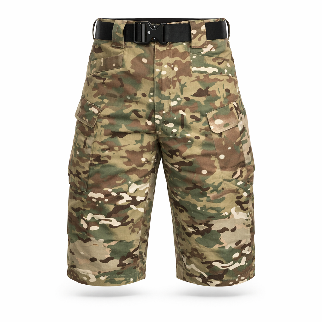 Maverick Men's Cargo Shorts - Durable and Stylish Outdoor Shorts with Multiple Pockets