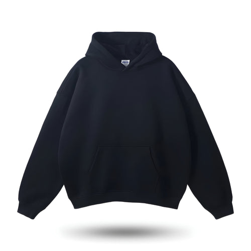 Sweat à capuche épais pour femme, coupe oversize et poche kangourou
