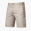 Short pour homme jusqu’aux genoux avec fermeture à boutons et à glissière et poches latérales