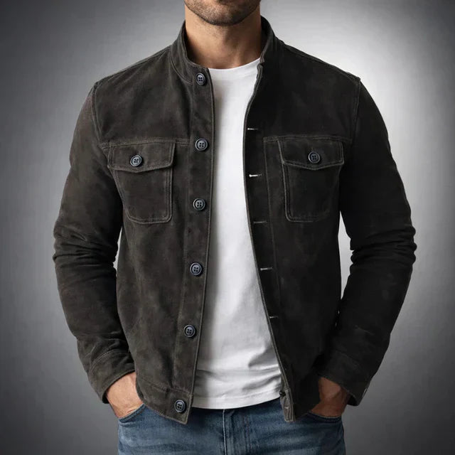 Veste pour homme à coupe ajustée et au design élégant | Style raffiné pour toutes les occasions