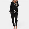 Women’s Ribbed Lounge Set Soft Casual Matching Set