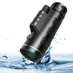 Télescope monoculaire compact et léger 500X Pro haute résolution, avec traitement multicouche FMC, design étanche et antibuée, optimisé pour la vision nocturne, pour l’astronomie et les activités en plein air