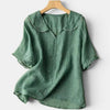 Women's Relaxed Fit Short Sleeve Blouse