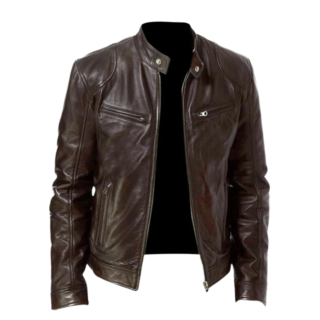 Blouson élégant et durable en cuir pour un confort moderne et un style intemporel