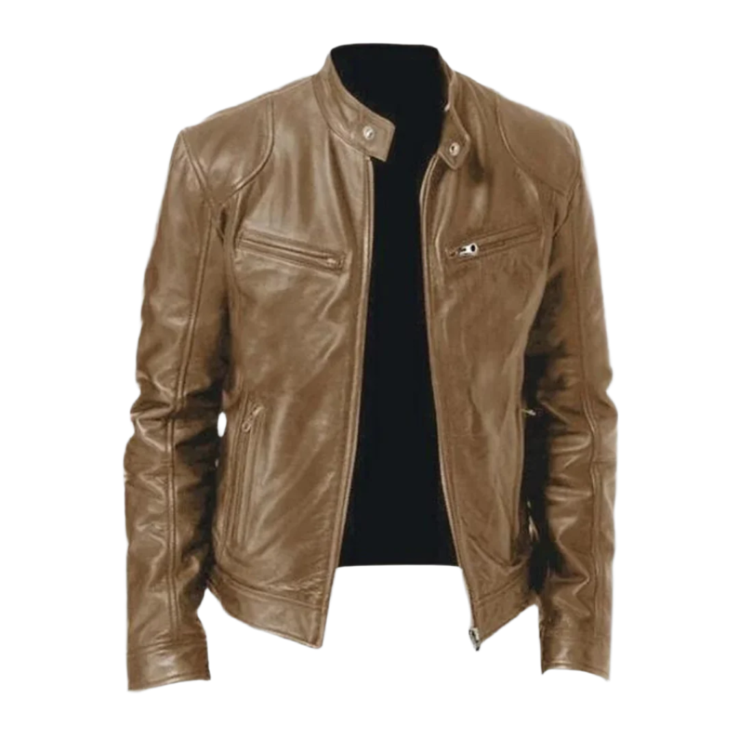 Blouson élégant et durable en cuir pour un confort moderne et un style intemporel