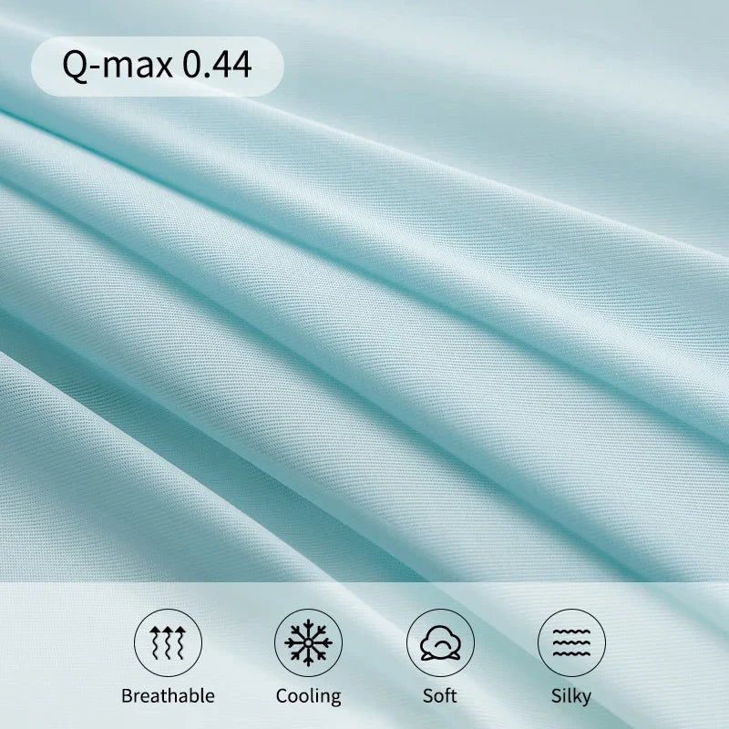 B&B Cooling Summer Quilt — Lightweight Ice Silk Blanket