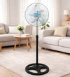 Ventilateur sur pied avec hauteur réglable et design à cinq pales