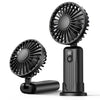 Portable USB Rechargeable Handheld Fan with LED Display | 5000mAh