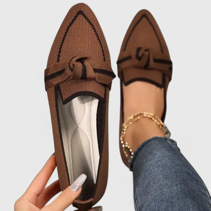 Mocassins en mesh pour femmes, soutien de la voûte plantaire, chaussures décontractées quotidiennes
