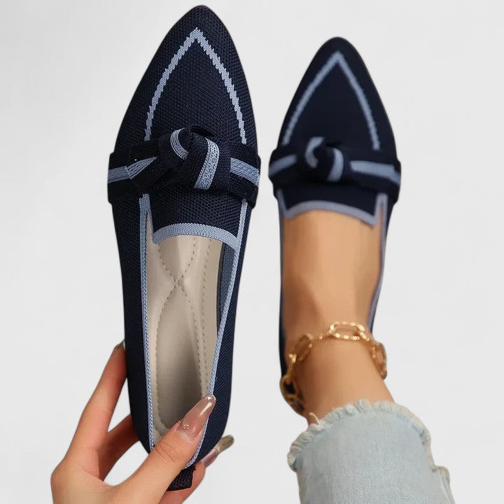 Mocassins en mesh pour femmes, soutien de la voûte plantaire, chaussures décontractées quotidiennes