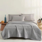 Lightweight Quilted Cooling Blanket for Summer Comfort