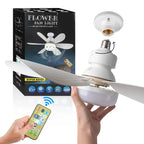 LED Ceiling Fan Light with Remote Control