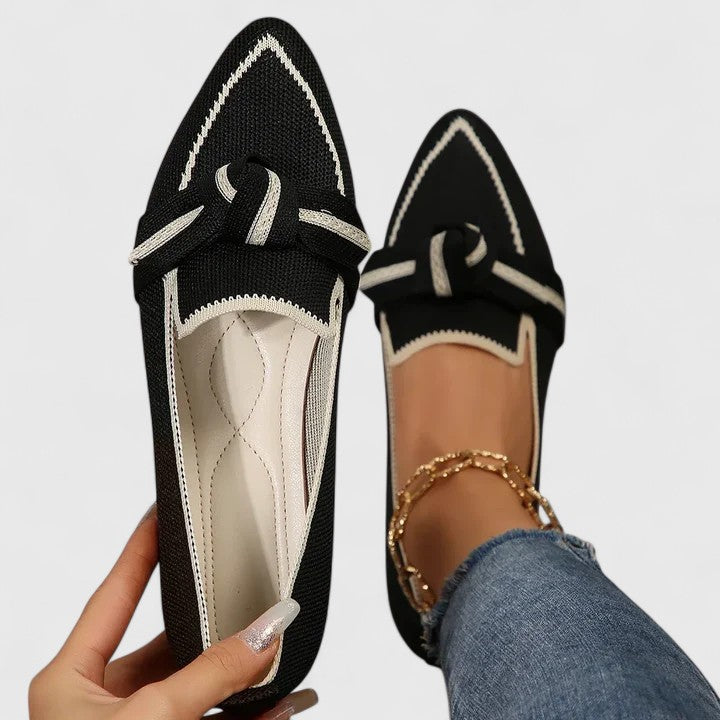 Mocassins en mesh pour femmes, soutien de la voûte plantaire, chaussures décontractées quotidiennes