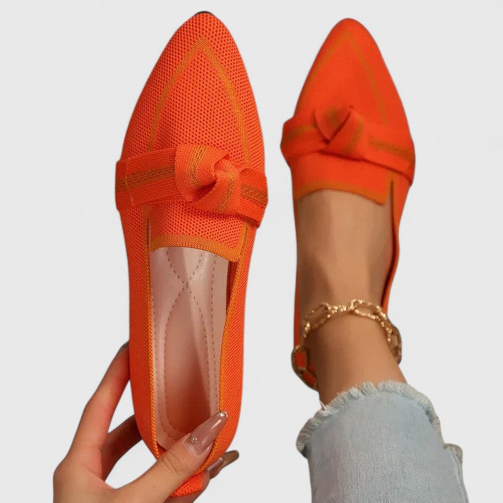 Mocassins en mesh pour femmes, soutien de la voûte plantaire, chaussures décontractées quotidiennes
