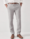 Men's Trousers with Straight Leg and Belt Loops