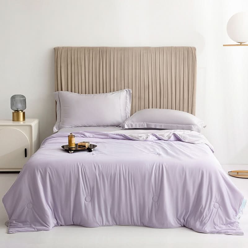 Couverture rafraîchissante d'été | Jeté de lit respirant | Couette légère d'été