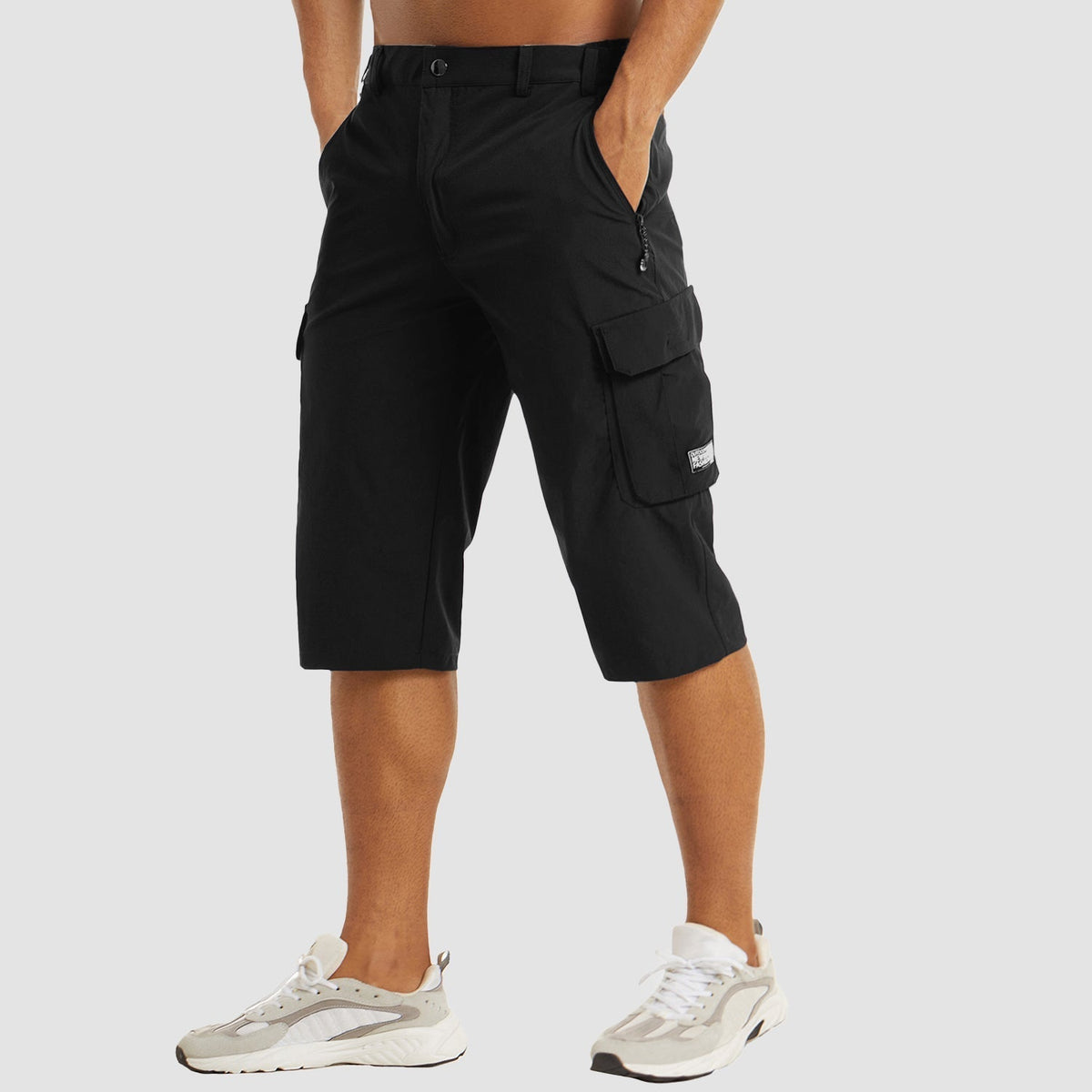 Men's Cargo Shorts with Quick-Dry Fabric and Spacious Pockets for Ultimate Comfort