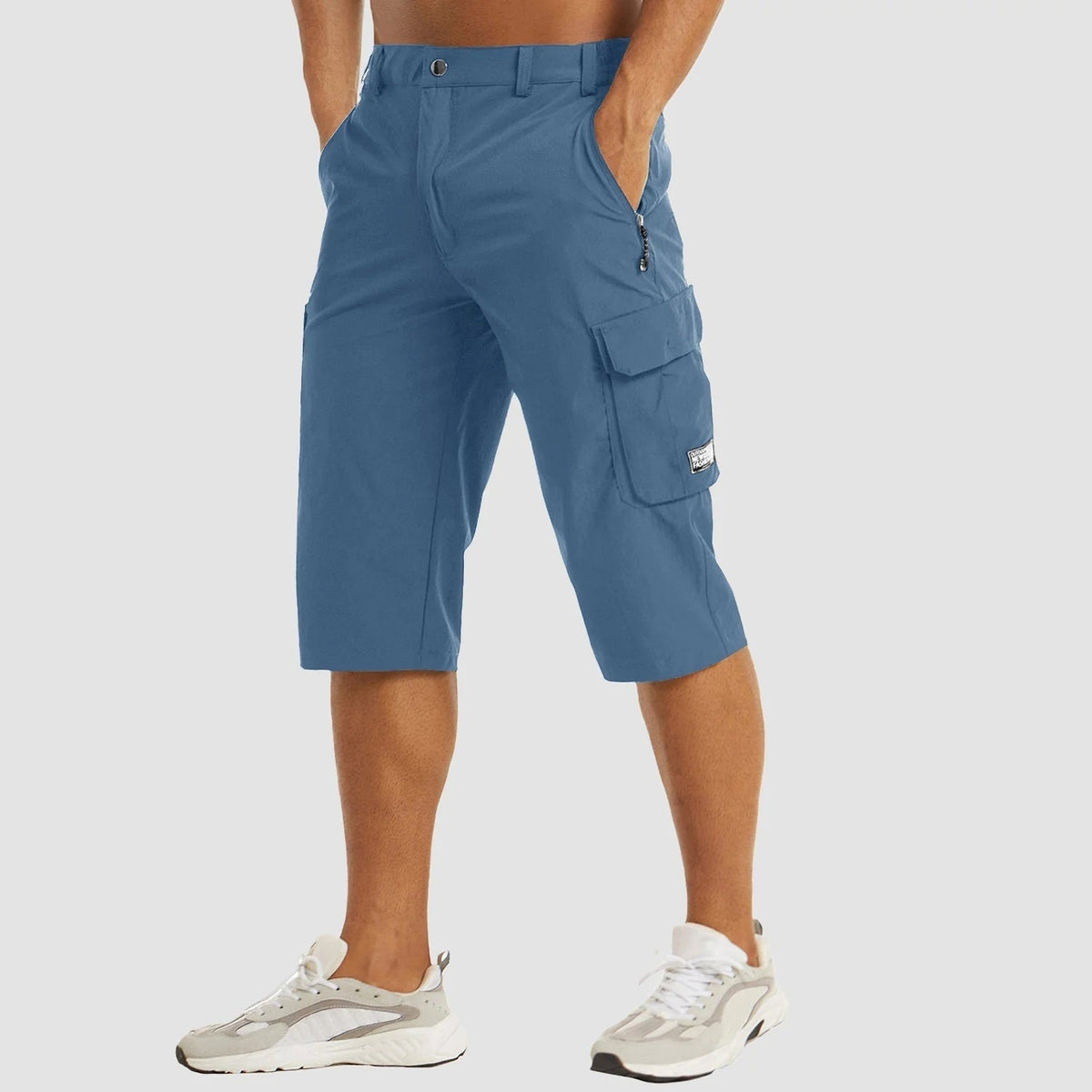 Men's Cargo Shorts with Quick-Dry Fabric and Spacious Pockets for Ultimate Comfort