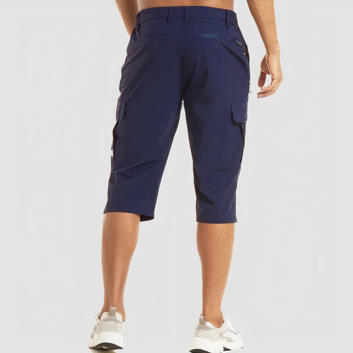 Men's Cargo Shorts with Quick-Dry Fabric and Spacious Pockets for Ultimate Comfort