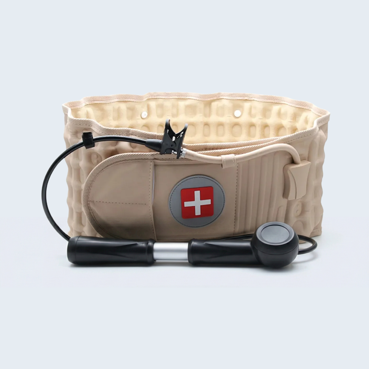 B&B Inflatable Back Support Belt with Adjustable Air Cushioning