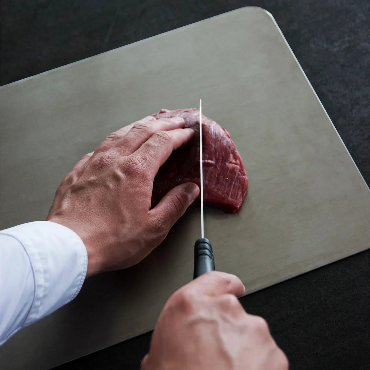 Planche de cuisine en titane, antibactérienne et durable