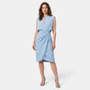 Women's Elegant Day Dress Tailored Fit Midi Occasion Dress
