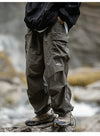 Outdoor-Ready Men's Water-Resistant Cargo Trousers for All-Day Comfort