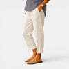 Women's Light Summer Trousers Cropped Tapered Fit Casual Elegant Pant